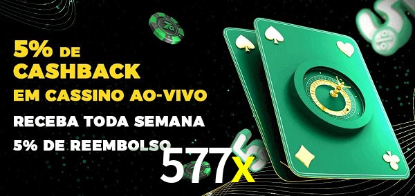 Promoções do cassino ao Vivo 577x